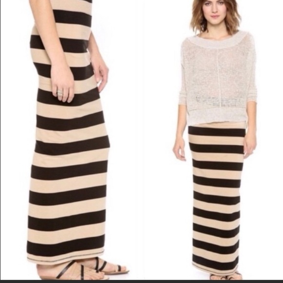 Free People Dresses & Skirts - Free People striped maxi skirt
